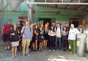 Участники проекта в гостях у ООО «СибРтуть» (организация, перерабатывающая ртутьсодержащие (люминесцентные) лампы и приборы)