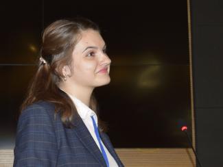 Об исследованиях рассказала научный сотрудник НИИ Елена Беляева на конференции «Биотехнология — медицине будущего